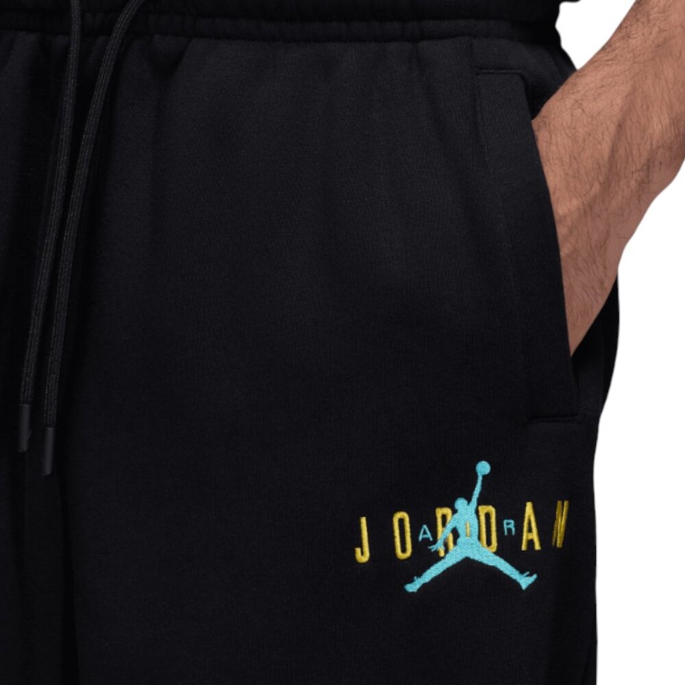 Air Jordan Gamma Blue Embroidered Oversize Baggy Fit Sweat Pants NWT - Picture 2 of 8